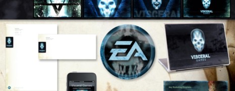 VISCERAL GAMES > BRAND IDENTITY PACKAGE